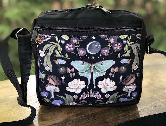 Luna Moths Hipster Shoulder Bag, The Otter