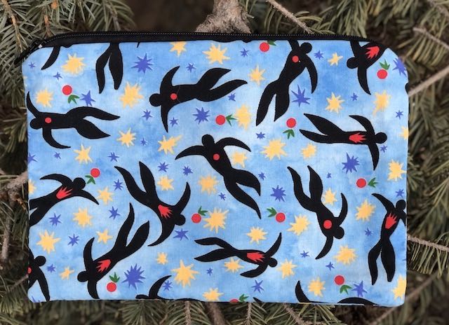 Matisse inspired zippered bag, The Scooter