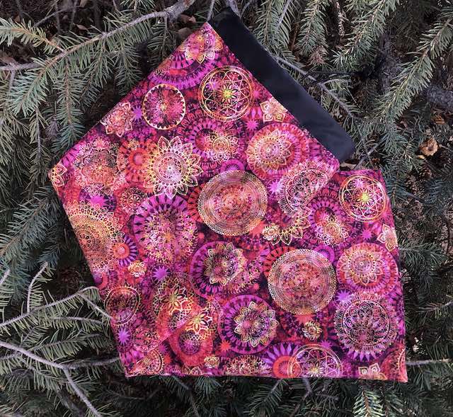 Medallions Drawstring pouch for Mah Jongg Racks, The Racker