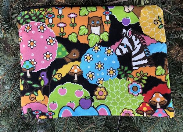 Menagerie Supa Scribe extra large pencil case or makeup bag