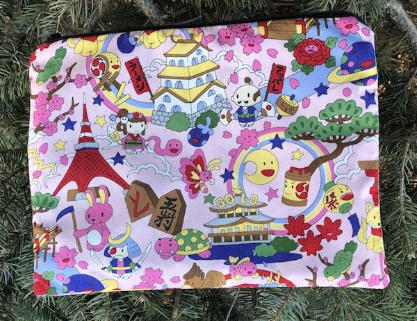 Mischief Supa Scribe extra large pencil case or makeup bag