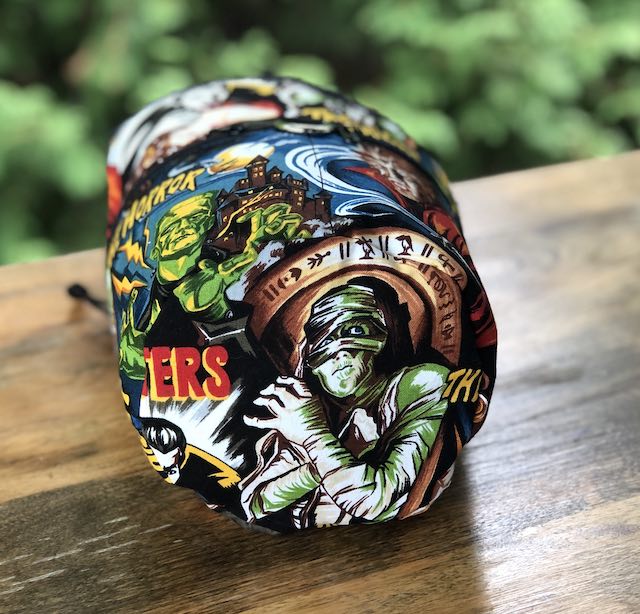 Movie Monsters Kipster Knitting Project Bag