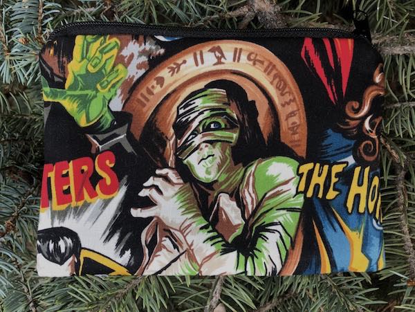 Movie Monsters Goldie zippered bag - Pick your two favorites