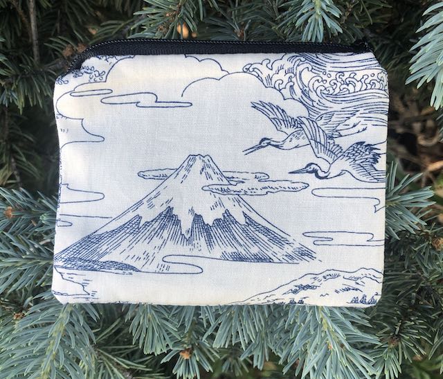 Mt Fuji coin purse, The Raven
