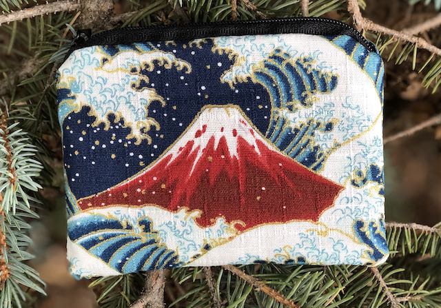 Mt Fuji coin purse, The Raven