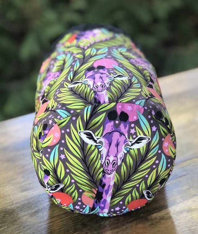 Neck for Days SueBee Round Drawstring Bag