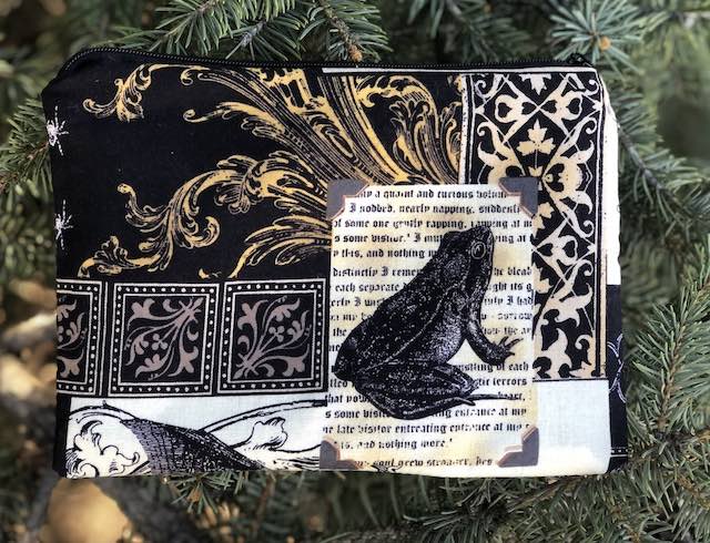 Nevermore Spells zippered bag, The Scooter