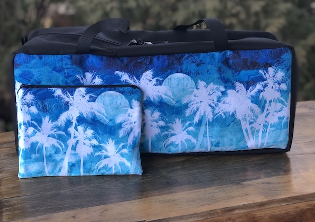 Palm Beach Mahjongg Storage Set The Zippered Tote-ster,  Large Zini and Slide