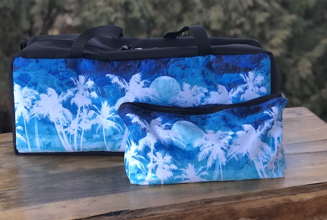 Palm Beach Mahjongg Storage Set The Zippered Tote-ster,  Large Zini and Slide