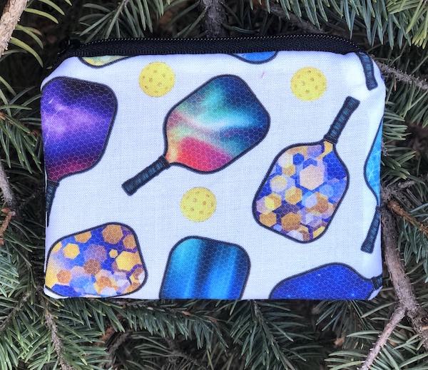 Pickleball coin purse, The Raven