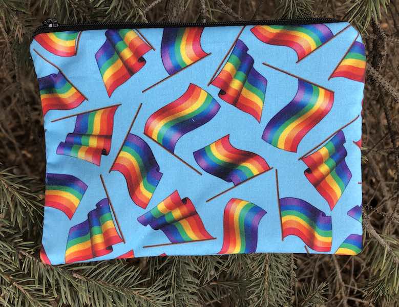 Pride Flags zippered bag, The Scooter