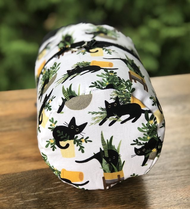 Just Purrlanted Kipster Knitting Project Bag
