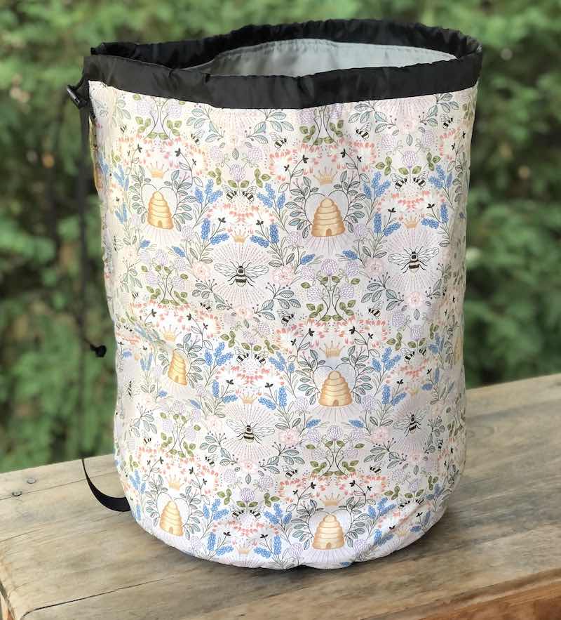 Zoe's Bag Boutique Alpaca Large Drawstring Bag for knitting or other