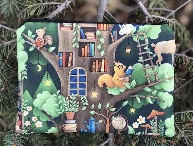 Reading Tree zippered bag, The Scooter