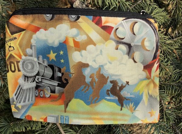 Retro Hollywood zippered bag, The Scooter - CLEARANCE