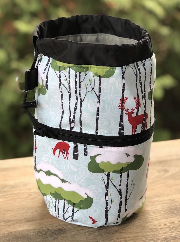 Rustique Winter Kipster Knitting Project Bag