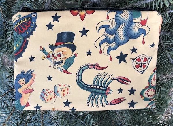 Sailor Jerry Tattoos zippered bag, The Scooter, 1