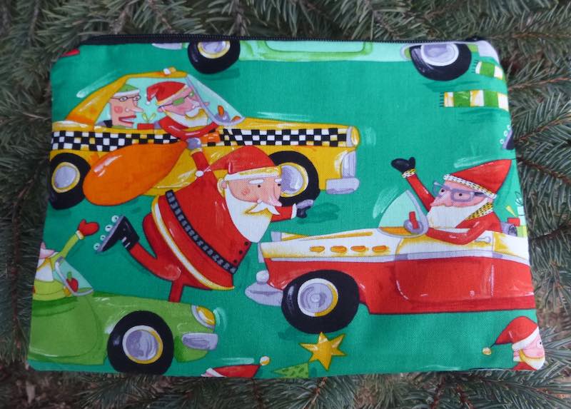 Santa's New Sleigh zippered bag, The Scooter