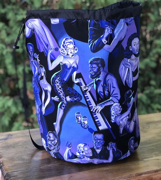 Scream Date Alpaca Large Knitting Bag