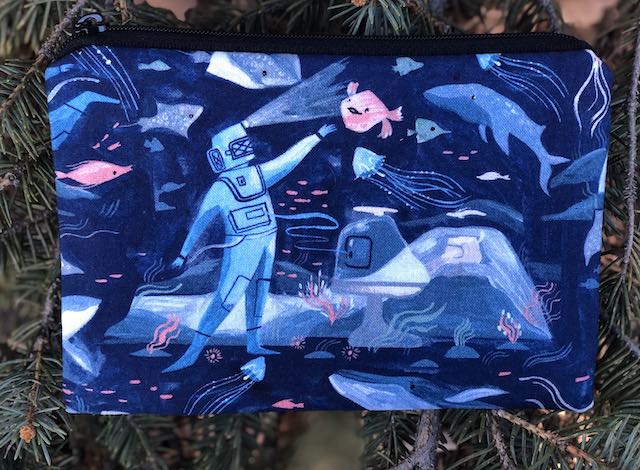 Divers Goldie zippered bag