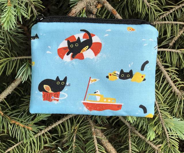 Sea Cats coin purse, The Raven