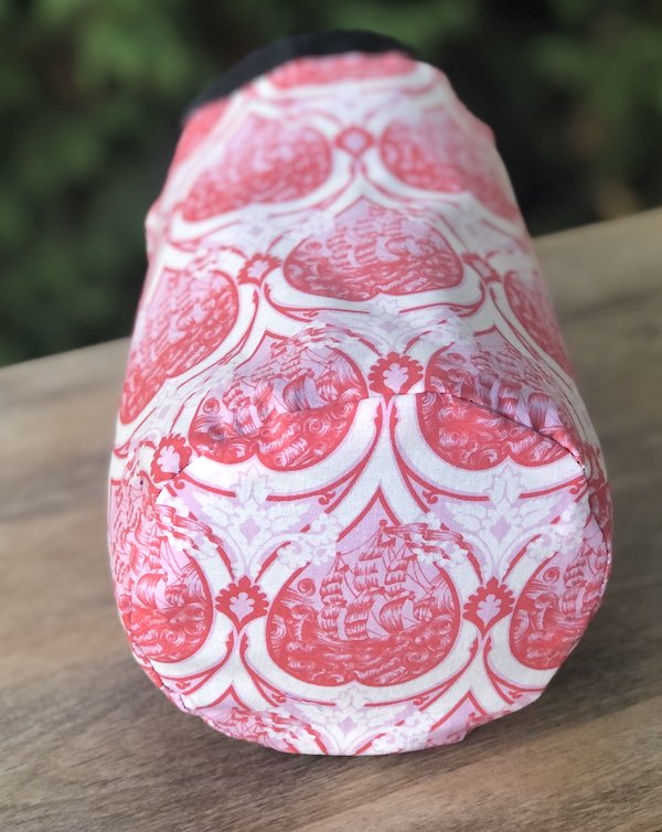 Tula Pink's Sea of Tears SueBee Round Drawstring Bag