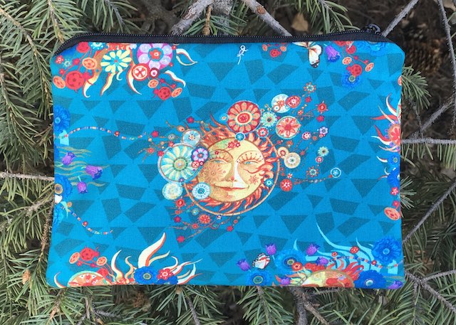 Season of the Sun zippered bag, The Scooter