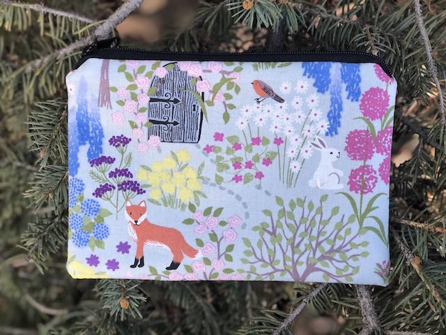 Secret Garden Goldie zippered bag
