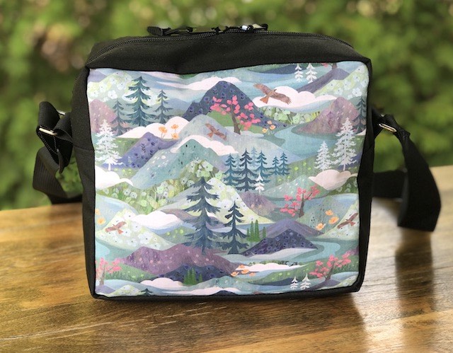 Serenity Mountains Shoulder Bag, The Raccoon