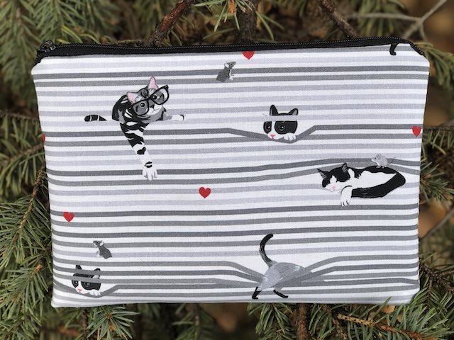 Shady Cats zippered bag, The Scooter