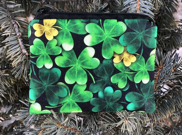 Shamrock Scatter coin purse, The Raven