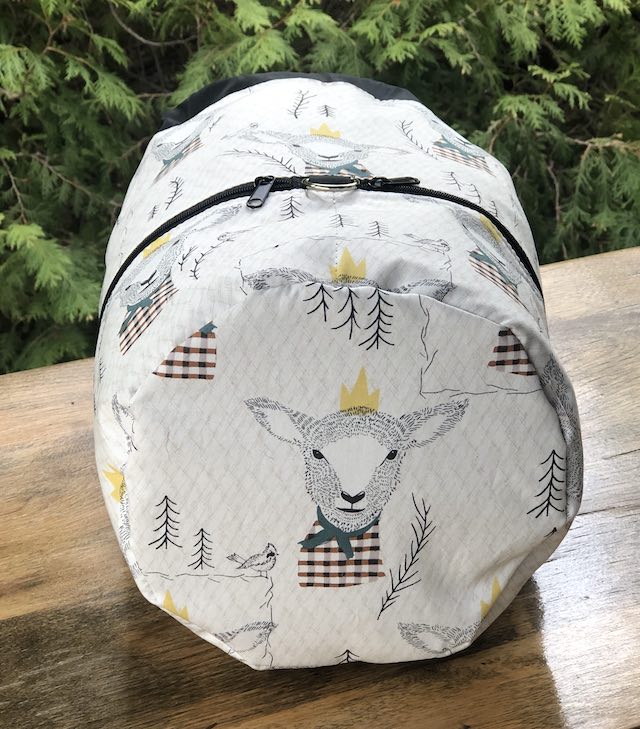 Sir Wooly Lambkin knitting project bag, large Kipster
