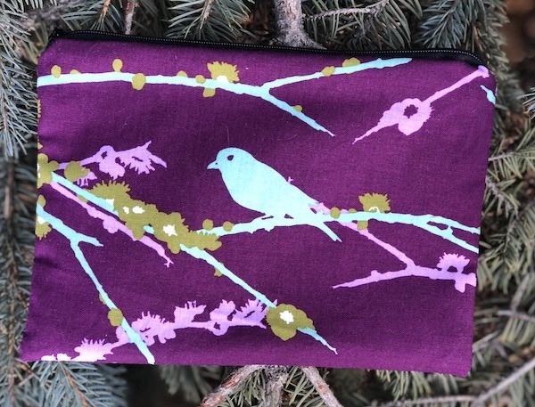 Sparrows zippered bag, The Scooter