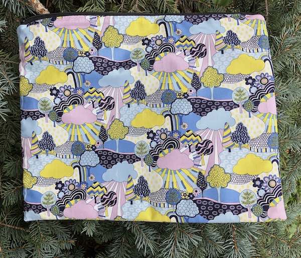 Sunny Afternoon, case for needlework projects, patterns, documents or travel, The Pippa