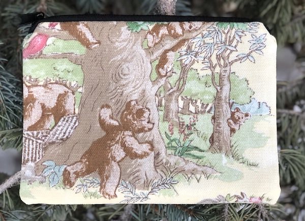 Teddy Bear Picnic Goldie zippered bag