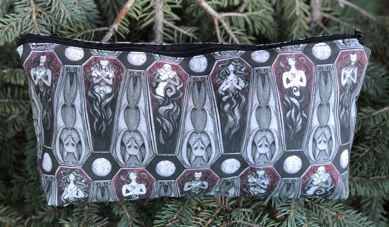 The Undead Large Zini Flat Bottom Bag