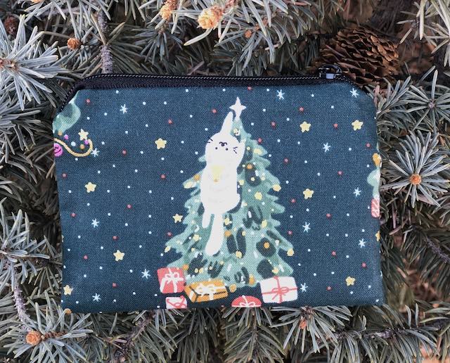 The Catmas Tree coin purse, The Raven
