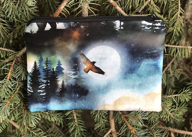 The Forest zippered bag, The Scooter