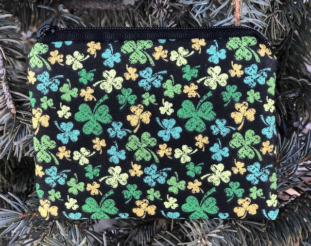 Tiny Clovers coin purse, The Raven