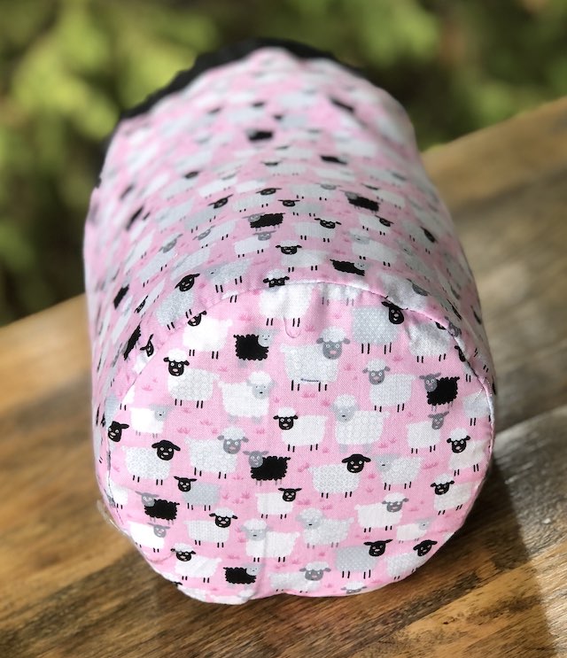 Tiny Sheep SueBee Round Drawstring Bag