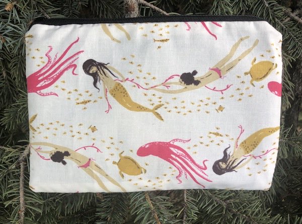Underwater Sisters zippered bag, The Scooter
