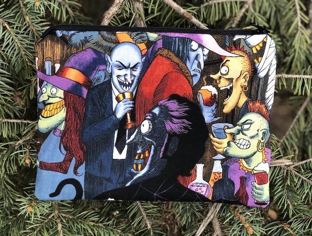 Unhappy Hour zippered bag, The Scooter