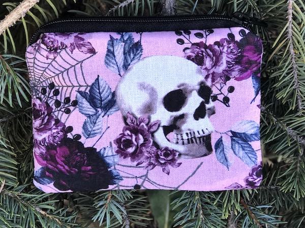 Webby Skulls coin purse, The Raven