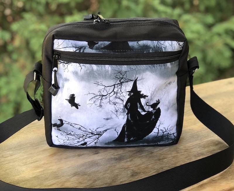 Witches Gathering  Shoulder Bag, The Super Raccoon