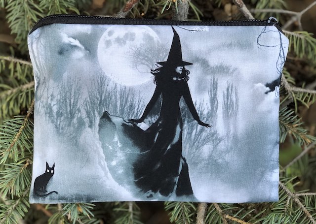 Witches Gathering zippered bag, The Scooter