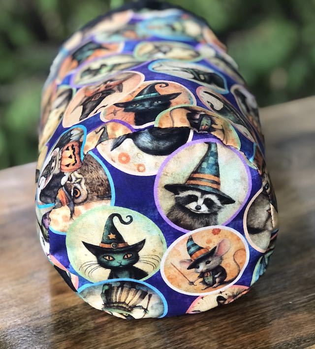 Witchy Woodland SueBee Round Drawstring Bag