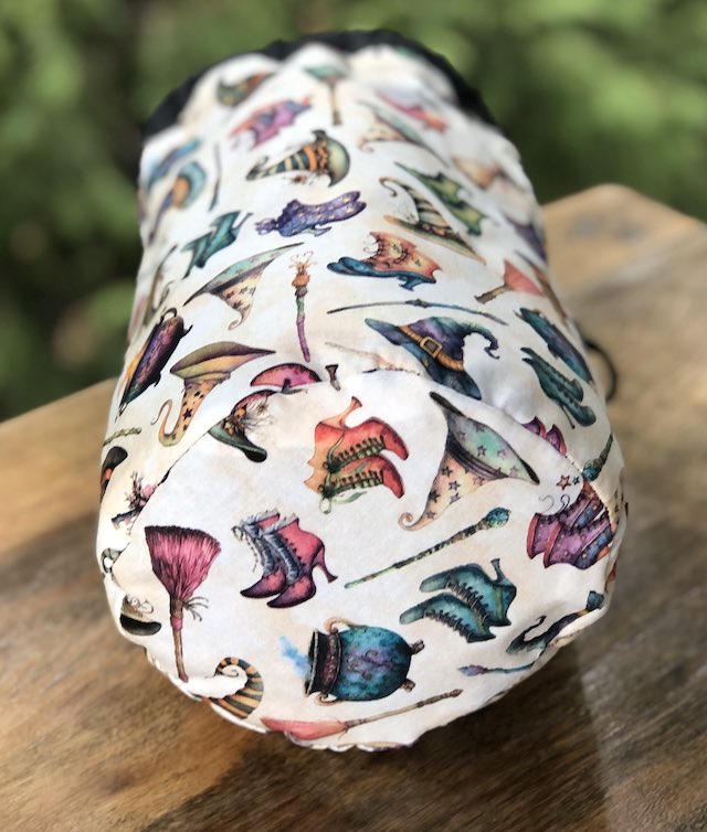 Witchypoo SueBee Round Drawstring Bag