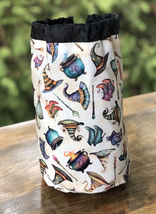 Witchypoo SueBee Round Drawstring Bag
