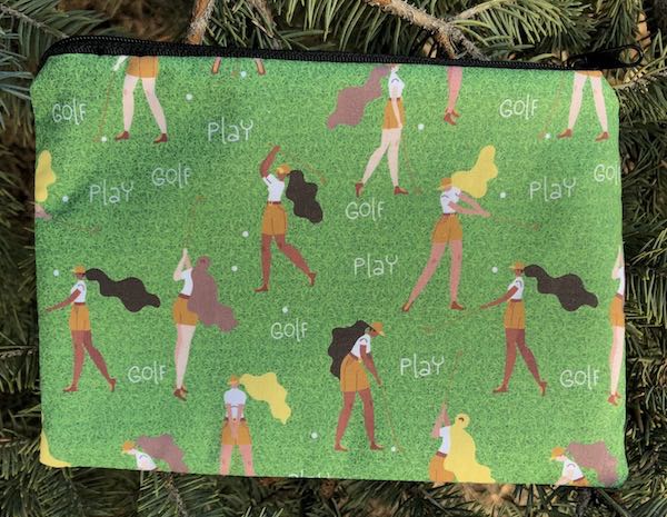 Women Golfers zippered bag, The Scooter