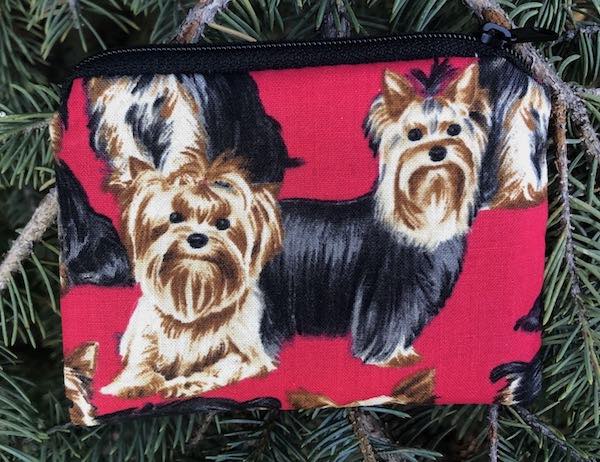 Yorkie Coin purse, The Raven